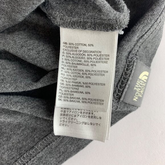 The North Face Gray Short Sleeve Crewneck Shirt Mens XL - Picture 6 of 6